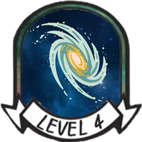 Blast Off Level 04 Badge