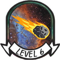 Blast Off Level 06 Badge