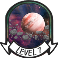 Blast Off Level 07 Badge