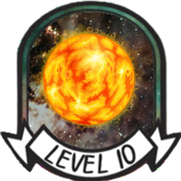 Blast Off Level 10 Badge