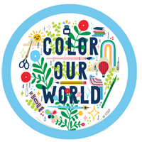 Teen Color Our World Program Badge Badge